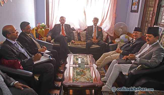 Kp oli With S Jaysankar