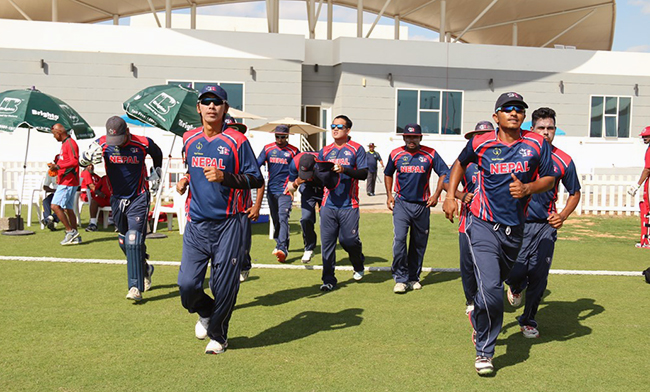 विश्व क्रिकेट लिग च्याम्पियनसिप खेल्न नामिबिया नेपाल आउने