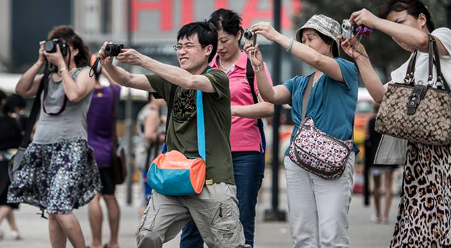 Chinese Tourist In Nepal