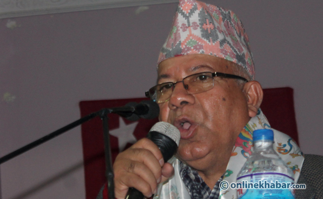 नेपालीको समस्या समाधानमा अरुको हस्तक्षेप अस्वीकार्यः माधव नेपाल 
