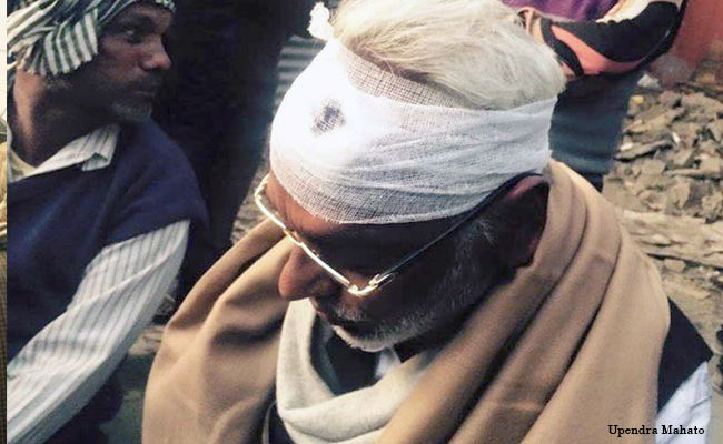 रानी भन्सार नाकाको झडपमा राजेन्द्र महतो घाइते