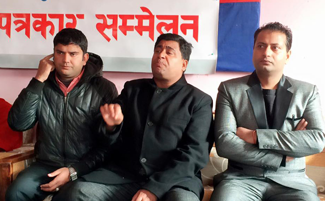 मधेसी मोर्चाका चार नेतालाई राज्यद्रोहको मुद्दा लाउन युवा संघको माग