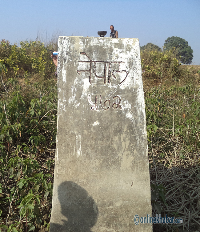 नेपाल भारत सीमाना छुट्याउने ११ सय सीमास्तम्भ बेपत्ता