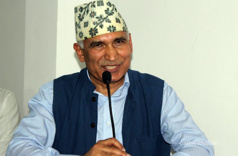 दाङमा एमाले नेता पौडेलले भने- अस्थायी मुकामबारे अनावश्यक विवाद नगरौं