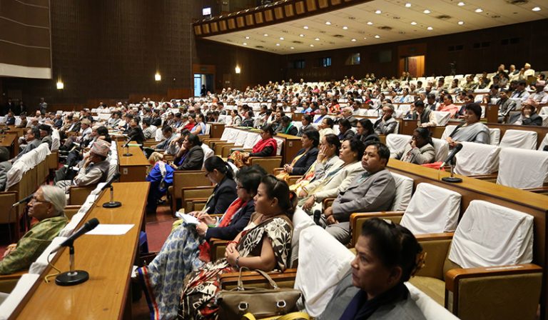 संसद बैठक फेरि पनि सूचना टाँसेर स्थगित