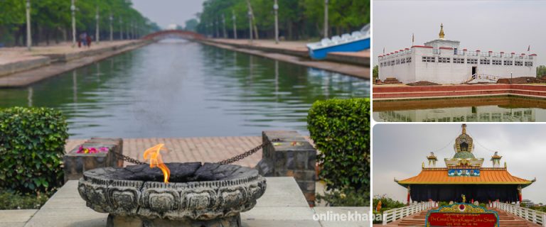 लुम्बिनीमा आकर्षक गुम्बा बनाउन विदेशीको प्रतिस्पर्धा (तस्वीरसहित)
