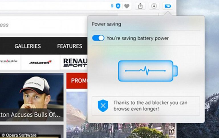 ओपेराले ल्यायो नयाँ फिचर, अब ल्यापटपको ब्याट्री चार्ज ५० प्रतिशत बढी टिक्ने