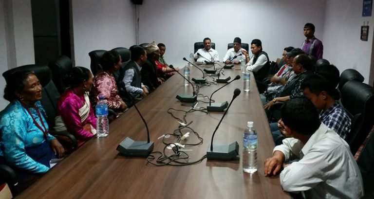 दोरम्बा हत्याकाण्डका पीडितद्वारा सत्य निरुपण आयोगमा सामूहिक उजुरी दर्ता