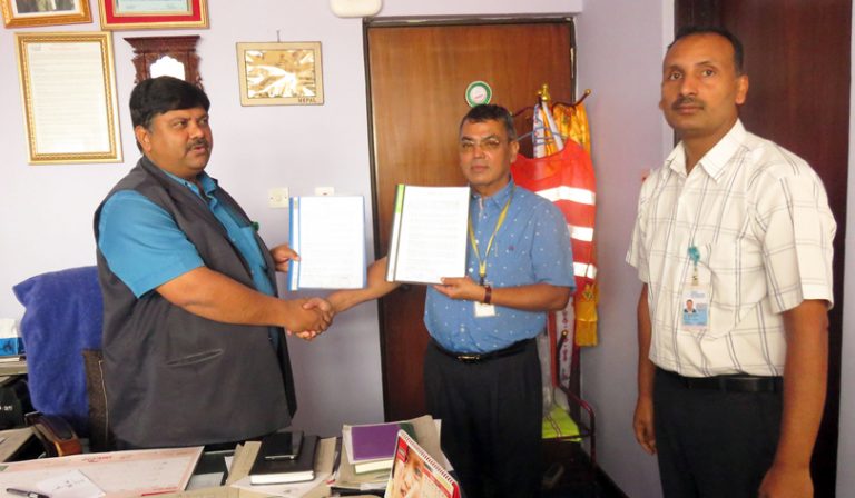 हानले त्रिभुवन विमानस्थलमा सुन्दर बगैंचा बनाउने