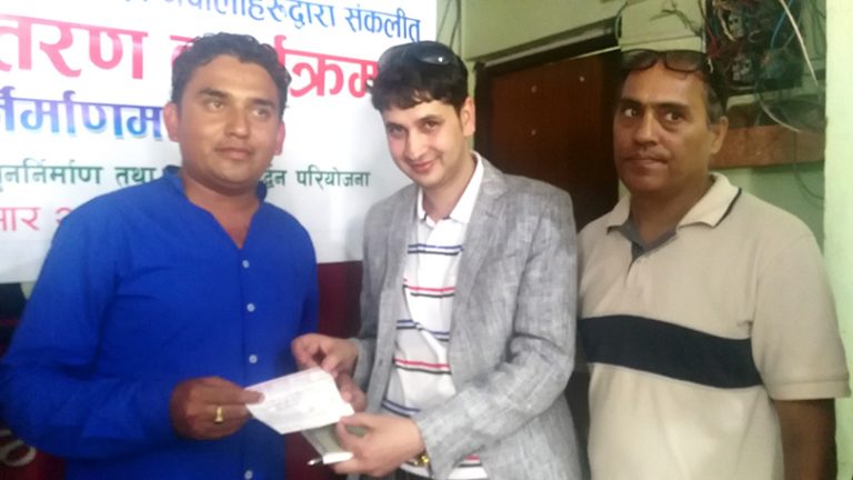 धुर्मुस सुन्तलीलाई कुवेतबाट कोसेली समूहको सहयोग