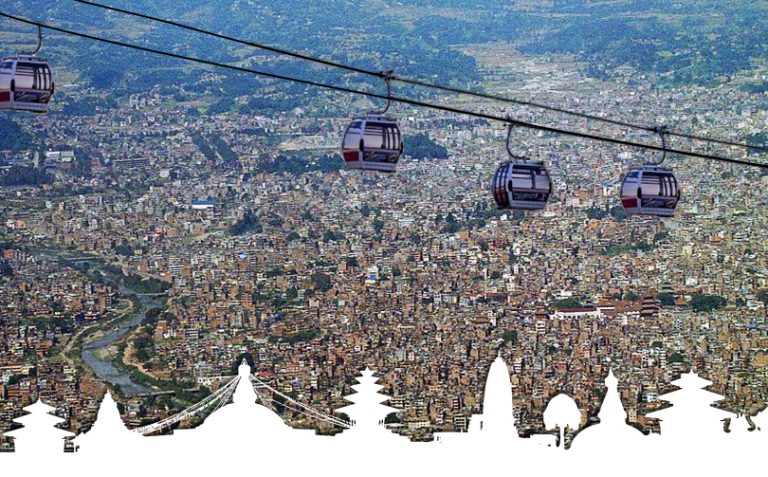 काठमाडौंमा यात्रु ओसार्ने केबलकार चलाउने फ्रान्सको इच्छा