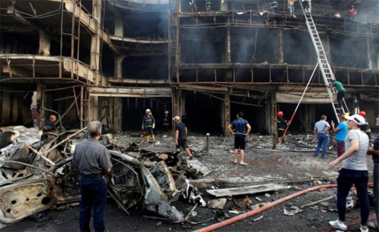 इराकमा भयानक विष्फोट, ७९ को मृत्यु
