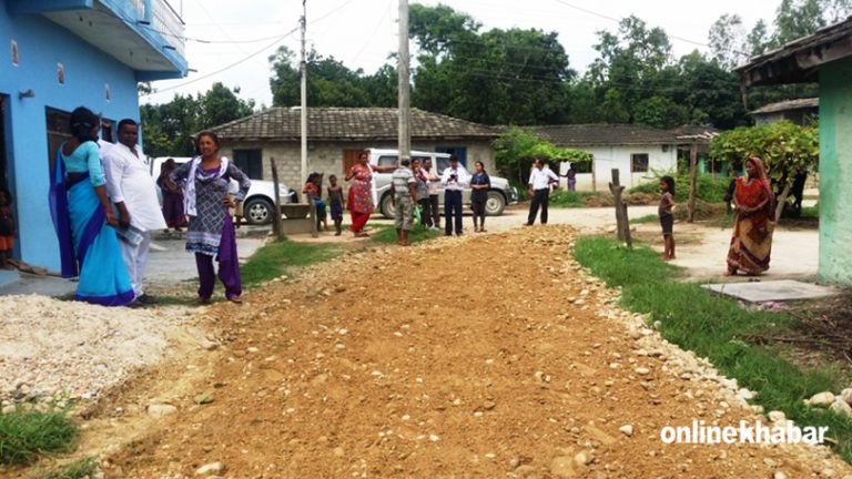 मिथिला नगरपालिकाको विकास योजनाको अनुगमन