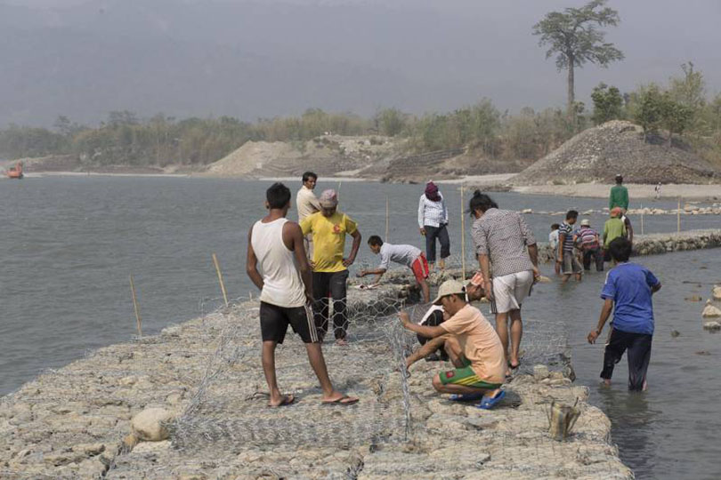 working_river