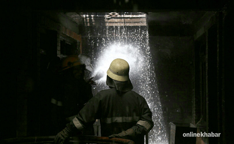 Fire at Thamel (2)