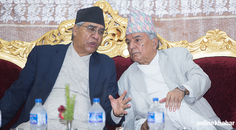 Sher Bahadur Deuba and Ramchandra Paudel 2