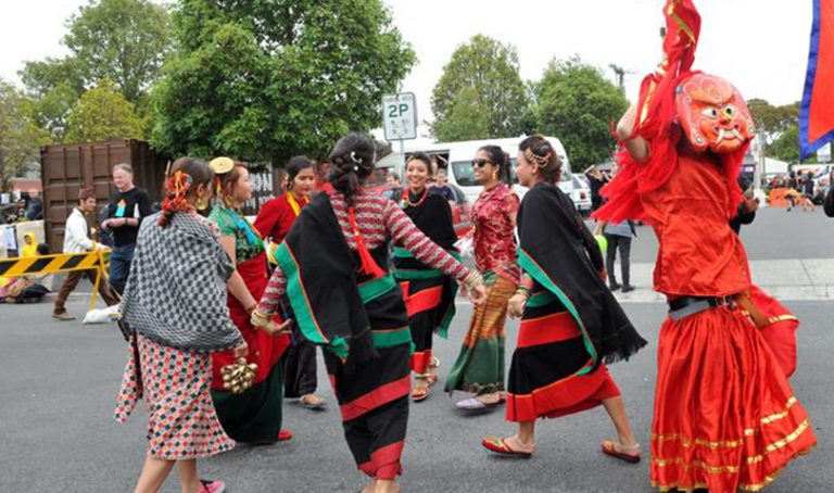 नेपाल डे फेस्टिभलमा लाखे र झ्यालिंचा नाचको बिशेष आकर्षण