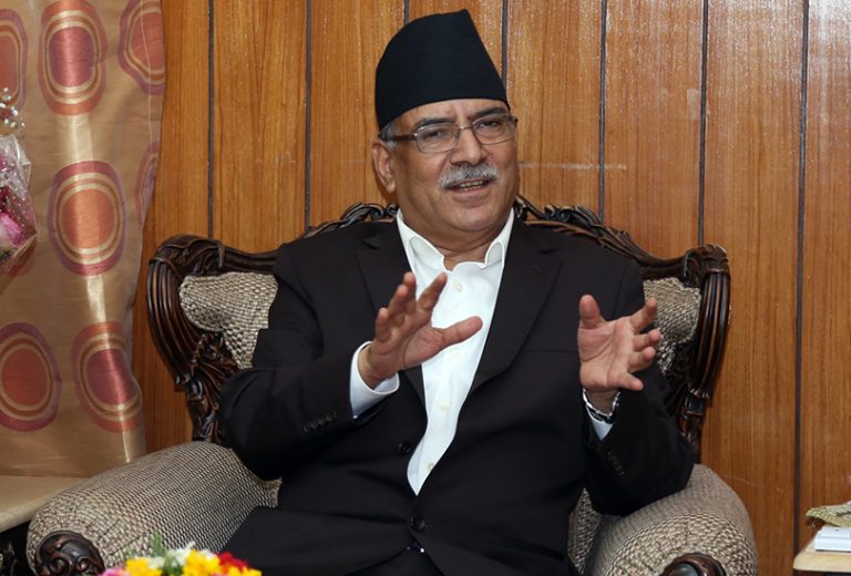 प्रधानमन्त्रीको पद मेरा लागि चुनौतिपूर्ण अवसरः प्रचण्ड