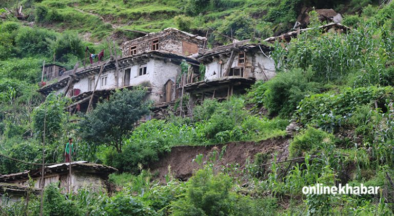 अत्याधिक वर्षाले मुगुको जनजीवन प्रभावित