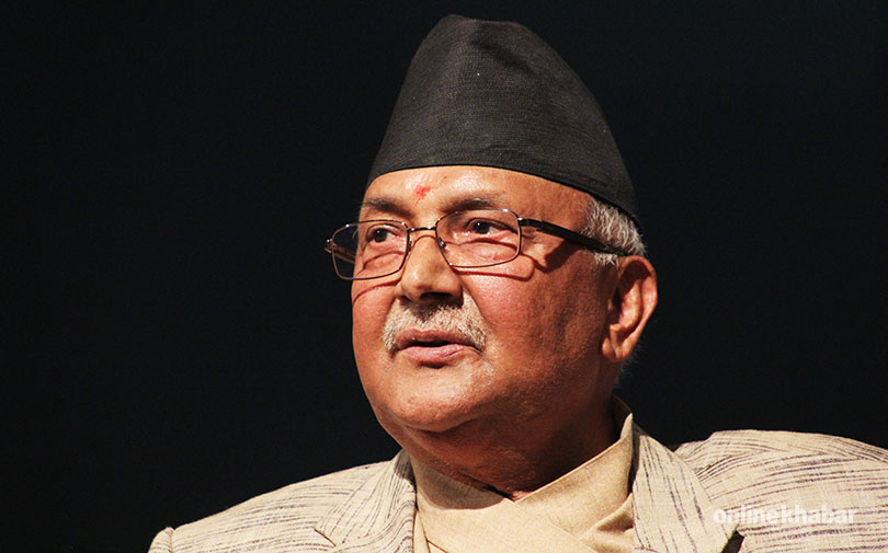 KP-Sharma-Oli, Chairman of UML