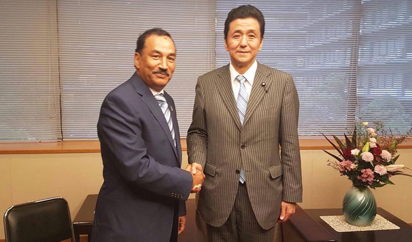Kamal-Thapa-and-Japanese-State-Minister