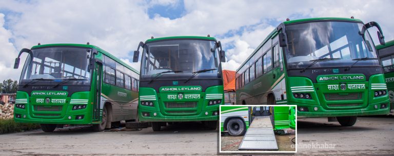 यात्रुलाई साझाको दशैं उपहार,चढ्ने होइन त नयाँ बस ?