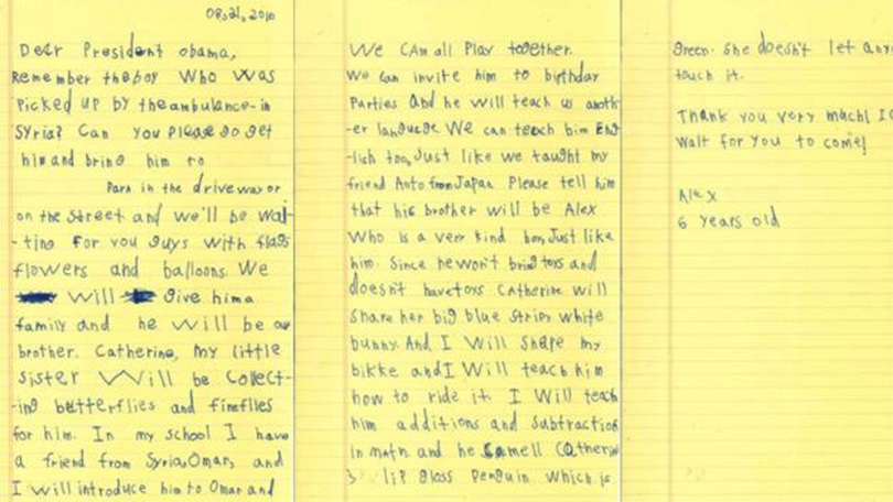 US-boy-letter-to-Obama