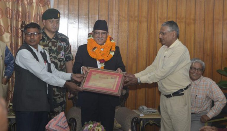 चितवनको विकासमा विशेष ध्यान दिन्छुः प्रधानमन्त्री
