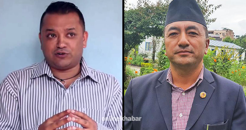 Gagan Thapa and Yagya Raj Sunuwar
