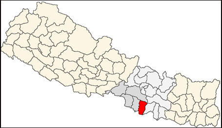 Rautahat-Map