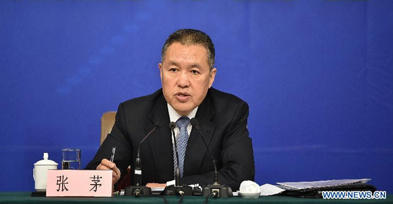 Zhang Mao, minister of the State Administration for Industry and Commerce (SAIC)