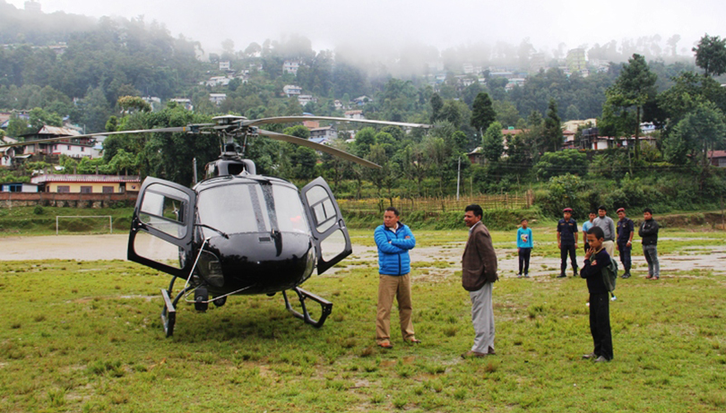 helicoptar taplejung