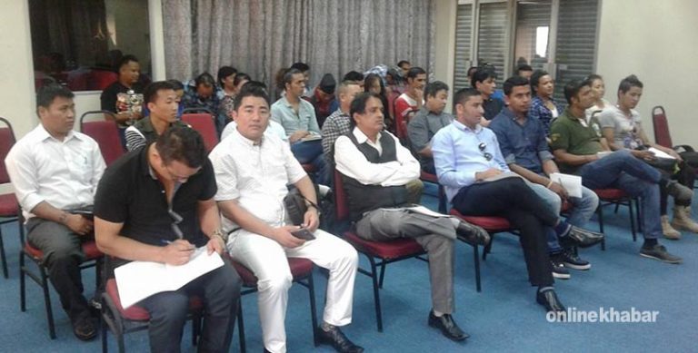 मलेसियामा कार्यरत नेपाली श्रमिकहरुलाई दिइयो तालिम