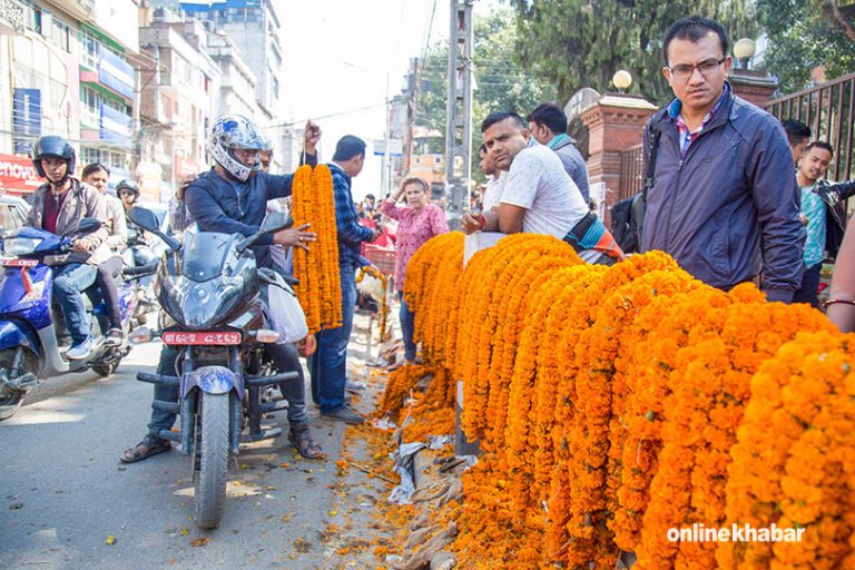 तिहारलाई १५ लाख माला आवश्यक, एउटाको मूल्य ७० रुपैयाँसम्म