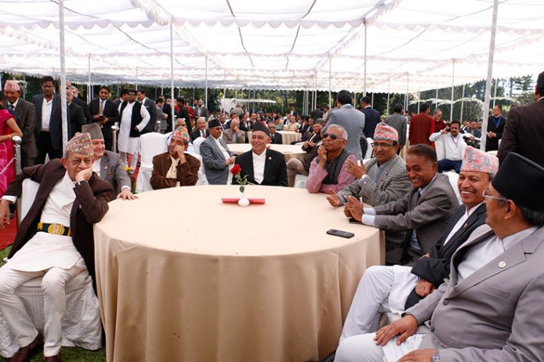 भारतीय दूतावासमा शेरबहादुरदेखि खिलराजसम्म (हेर्नुहोस् तस्वीर)