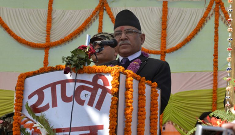 म प्रधानमन्त्री रहँदासम्म संशोधन फिर्ता हुन्नः प्रचण्ड
