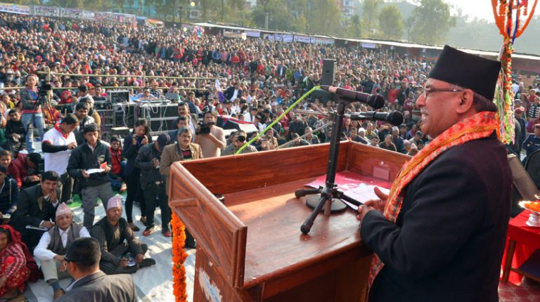 संसदको अवरोध निर्वाचन रोक्ने कदमः प्रधानमन्त्री