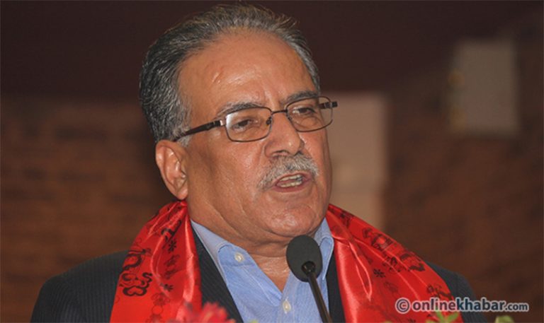 स्थानीय चुनाव वैशाख २५ वा ३० बाट सुरु गर्ने प्रचण्डको घोषणा