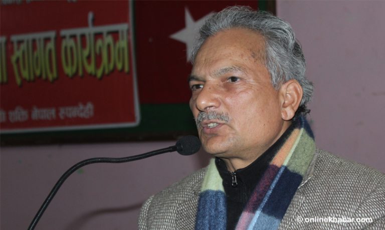 केपी ओली र सिके राउत एउटै सिक्काका दुई पाटाः बाबुराम