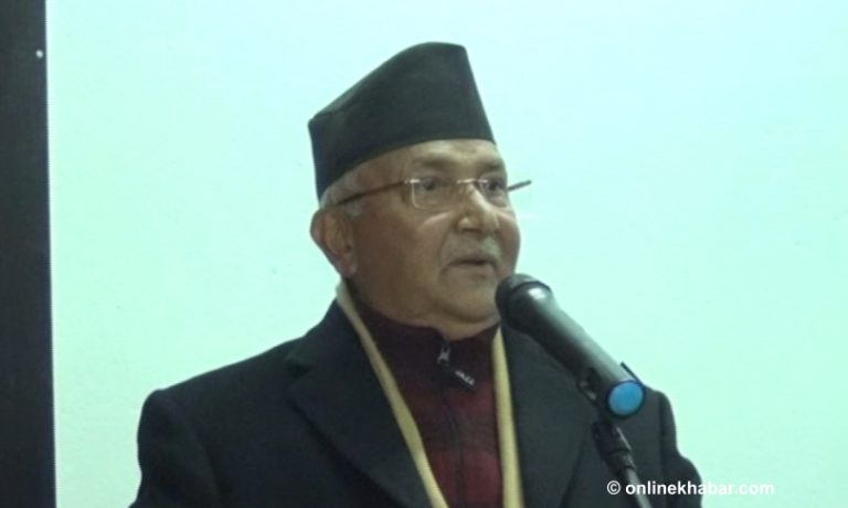 माओवादी कम्युनिष्ट पार्टी होइनः केपी ओली