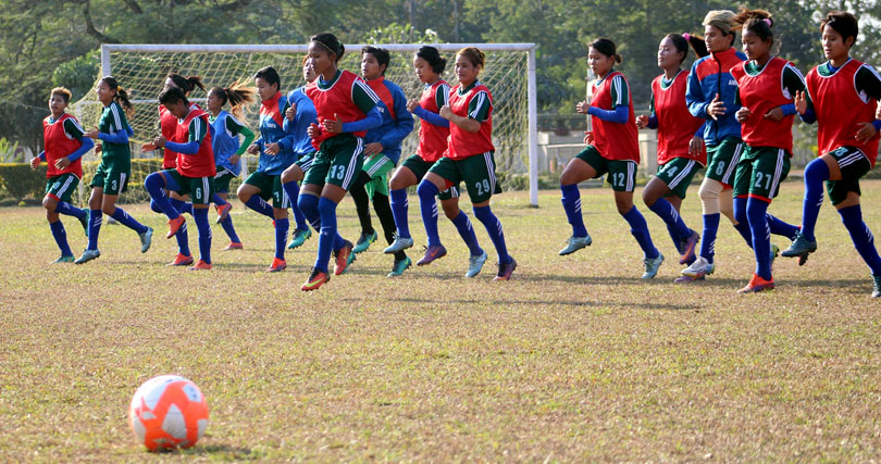 nepali-womens-football-team