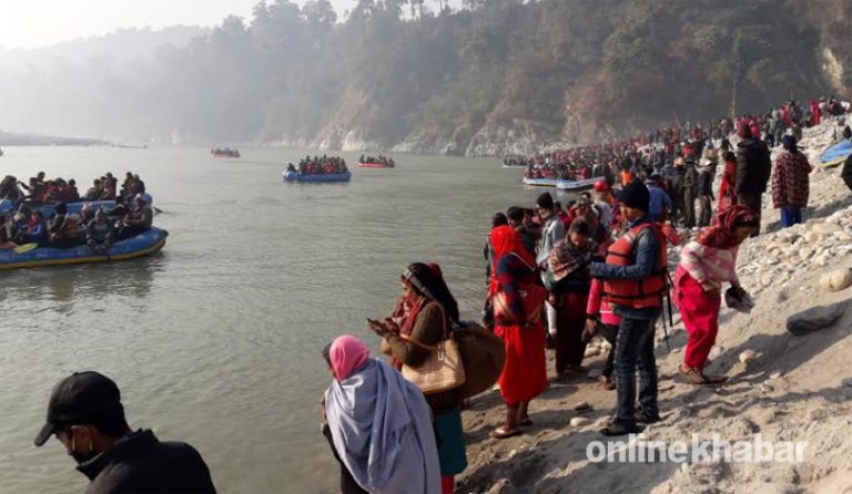 ग्रहणका समयमा स्नान गर्न देवघाट नआउन अनुरोध
