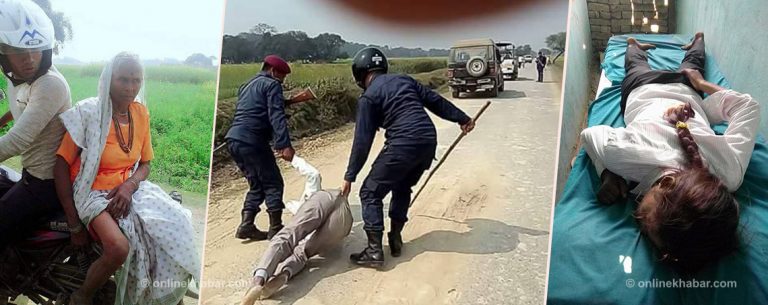 विद्यालयको गेट थुनेर जुलुसमा हिँडाइयो, प्रहरीले खेतमा मुर्छित बनायो