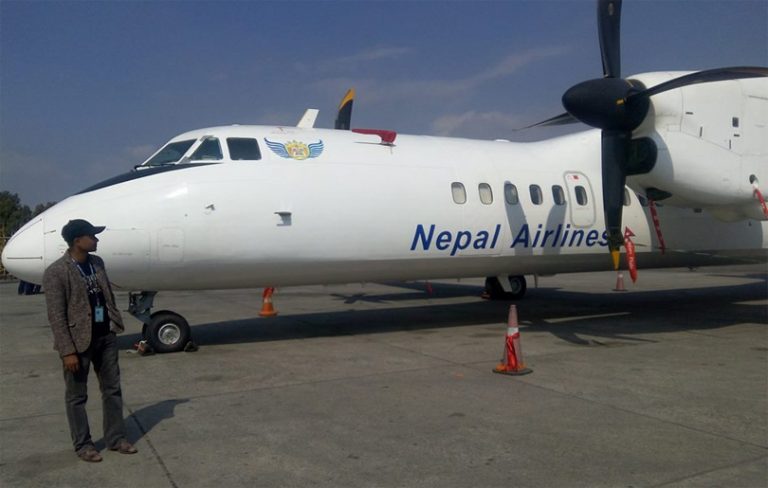 चीनले नेपाल एयरलाइन्सलाई सहुलियत ऋणमा दियो दुई विमान