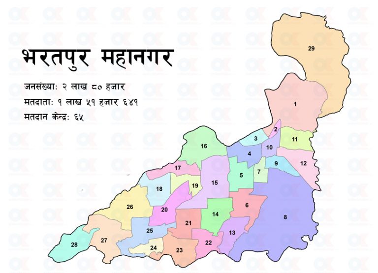 अर्धकट्टीसहितको मतपत्र भेटिएपछि भरतपुरमा विवाद, रोकियो गणना