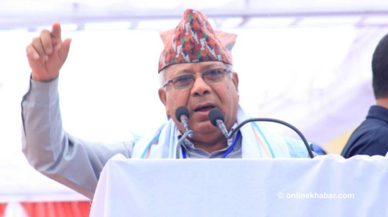 एमालेको शक्ति देखेर विरोधीहरुको हार्टअट्याक नहोस्: माधव नेपाल