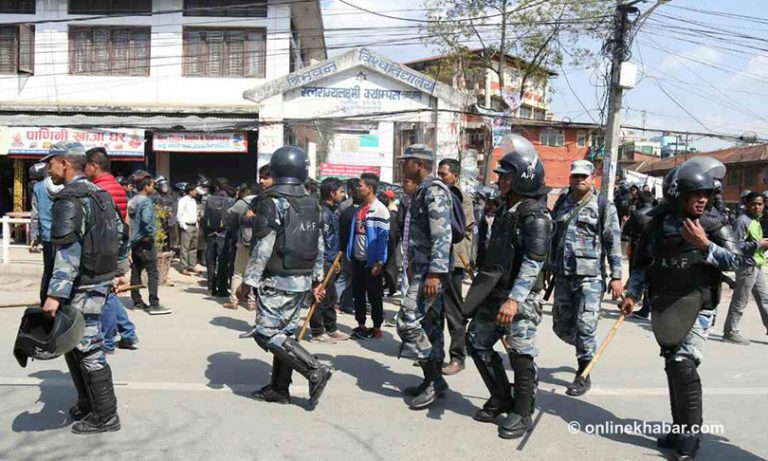 आरआरमा स्ववियु चुनाव नहुनुको दोष प्रहरीलाई !