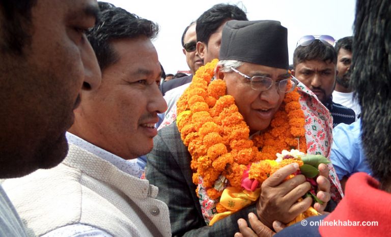 मधेसी मोर्चा नआए पनि बैशाख ३१ मा चुनाव हुन्छः देउवा
