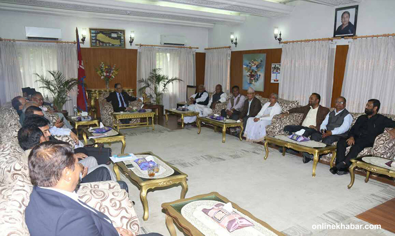 स्थानीय तहको निर्वाचन दुई चरणमा गर्न सरकार र मधेसी मोर्चा सहमत