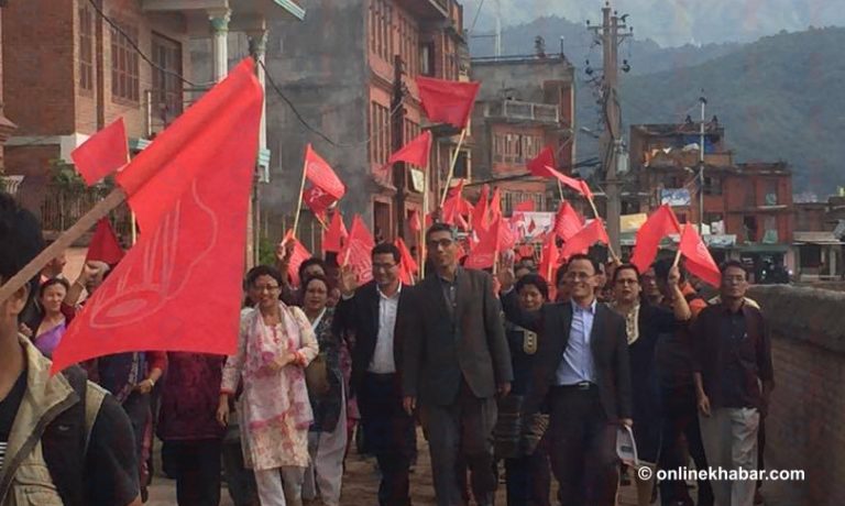 भक्तपुर १ मा विरासत जोगाउने र भत्काउने प्रतिस्पर्धा